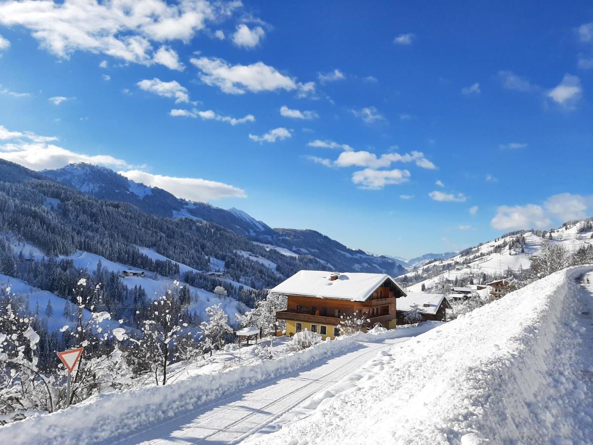 Apartmán Landhof Kreuzsalgut Wagrain Exteriér fotografie