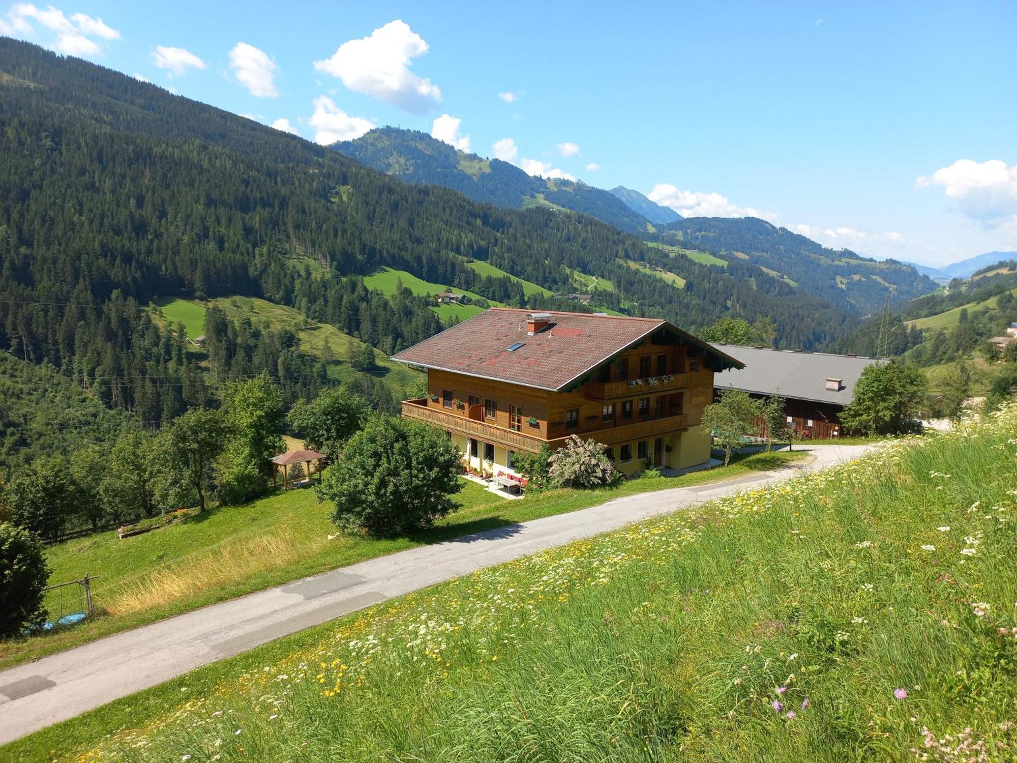 Apartmán Landhof Kreuzsalgut Wagrain Exteriér fotografie